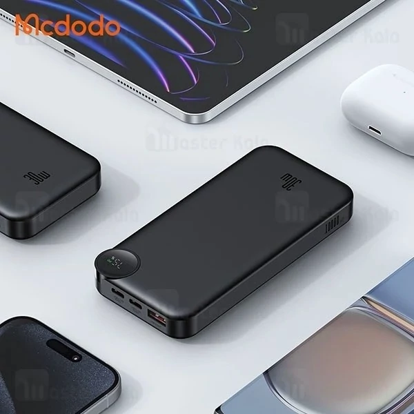 پاوربانک 10000 مک دودو Mcdodo MC-3850 توان 30 وات