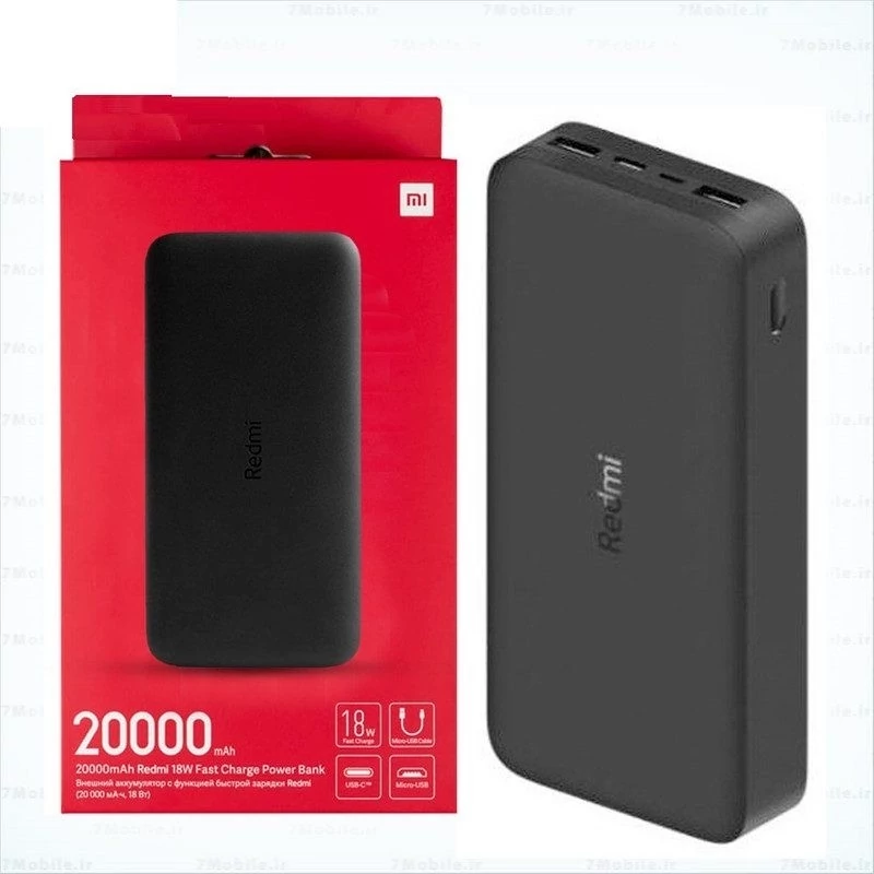 پاوربانک شیائومی مدل PB200LlZM (20000mAh) اصلی